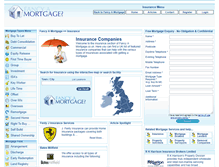 Tablet Screenshot of insurance.fancyamortgage.co.uk